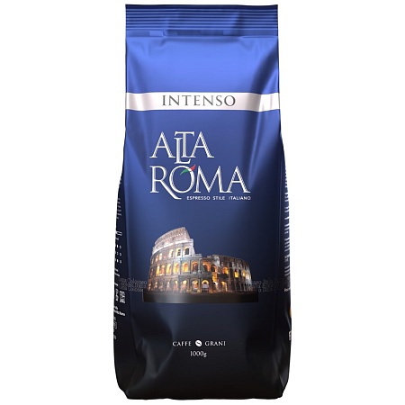 Кофе ALTA ROMA Intenso зерно 80% арабика / 20% робуста 1кг 