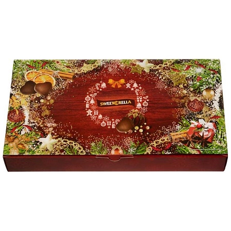 Конфеты SWEETERELLA шоколадные «НОВОГОДНЕЕ НАСТРОЕНИЕ» 125г 