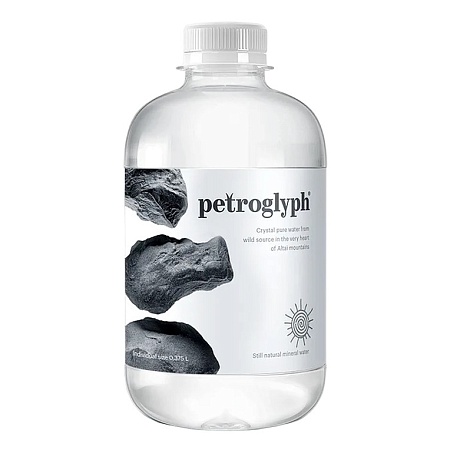 Вода PETROGLYPH природная столовая негазированная 0,375л 