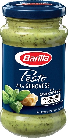 Соус BARILLA Pesto alla Genovese с базиликом 190г 