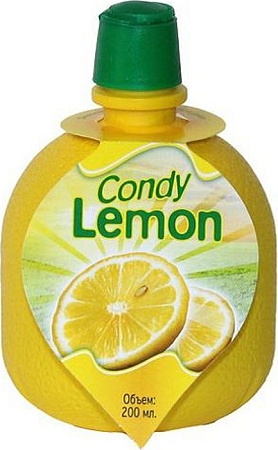 Сок CONDY лимонный концентрированный 200мл 