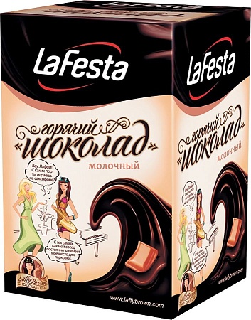 Горячий шоколад LA FESTA Молочный 220г 