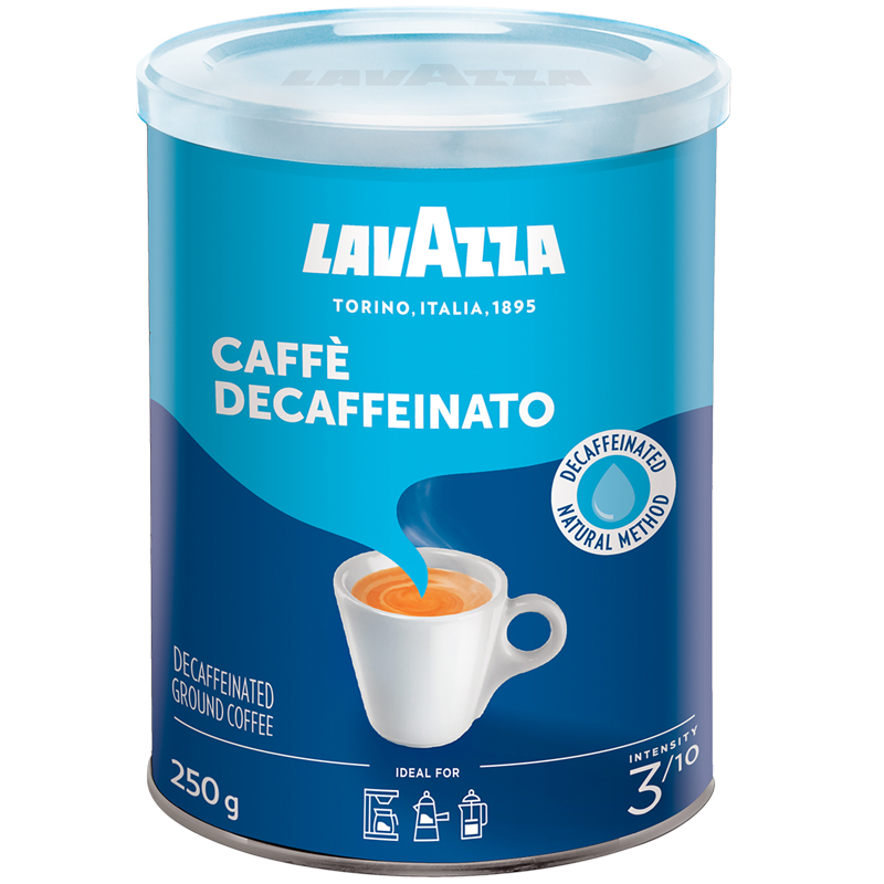 Кофе LAVAZZA Caffe Decaffeinato без кофеина 250г