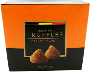 Трюфели BELGIAN TRUFFLES со вкусом апельсина 150г 