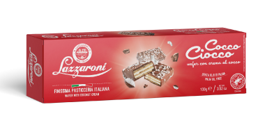 Вафли в шоколаде Lazzaroni &quot;COCCO&quot; с начинкой кокос 100г 