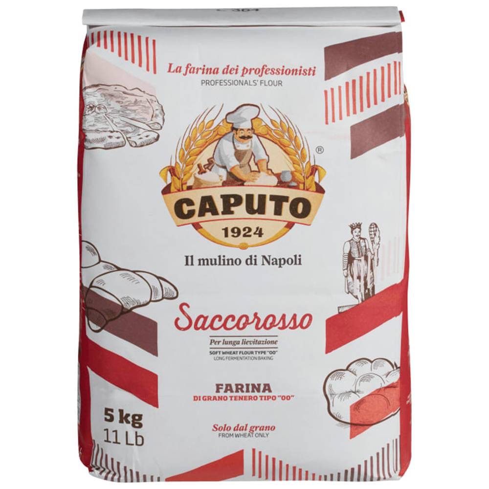 Мука Antimo CAPUTO Saccorosso из мягких сортов пшеницы "00" 5кг