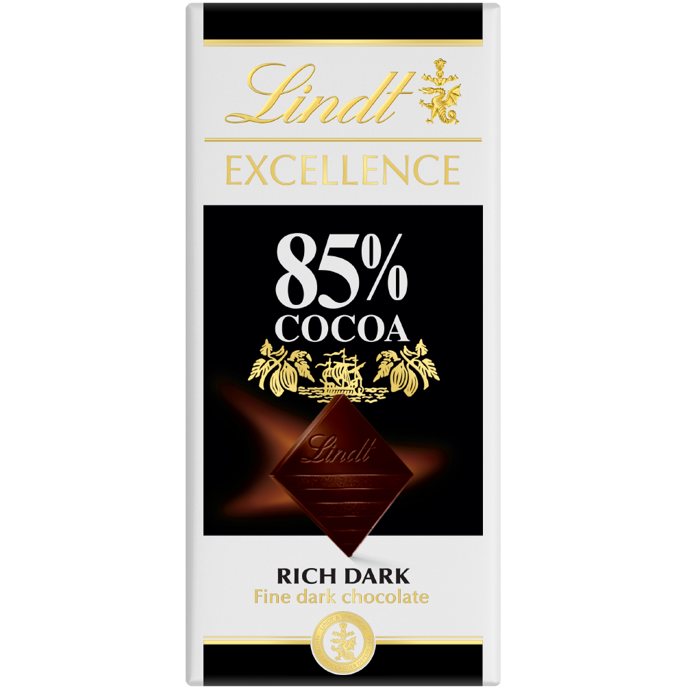 Шоколад LINDT EXCELLENCE Горький 85% Какао 100г