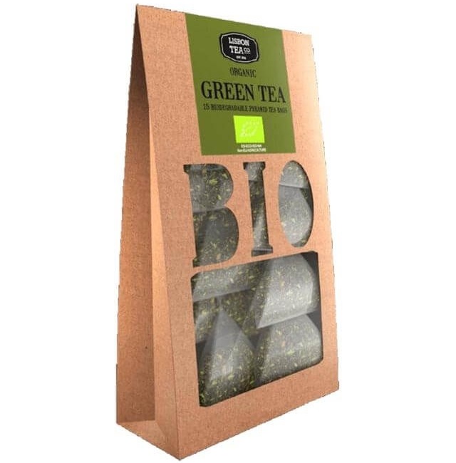 Чай LISBON TEA зеленый Органик (15 пакетиков) 24г
