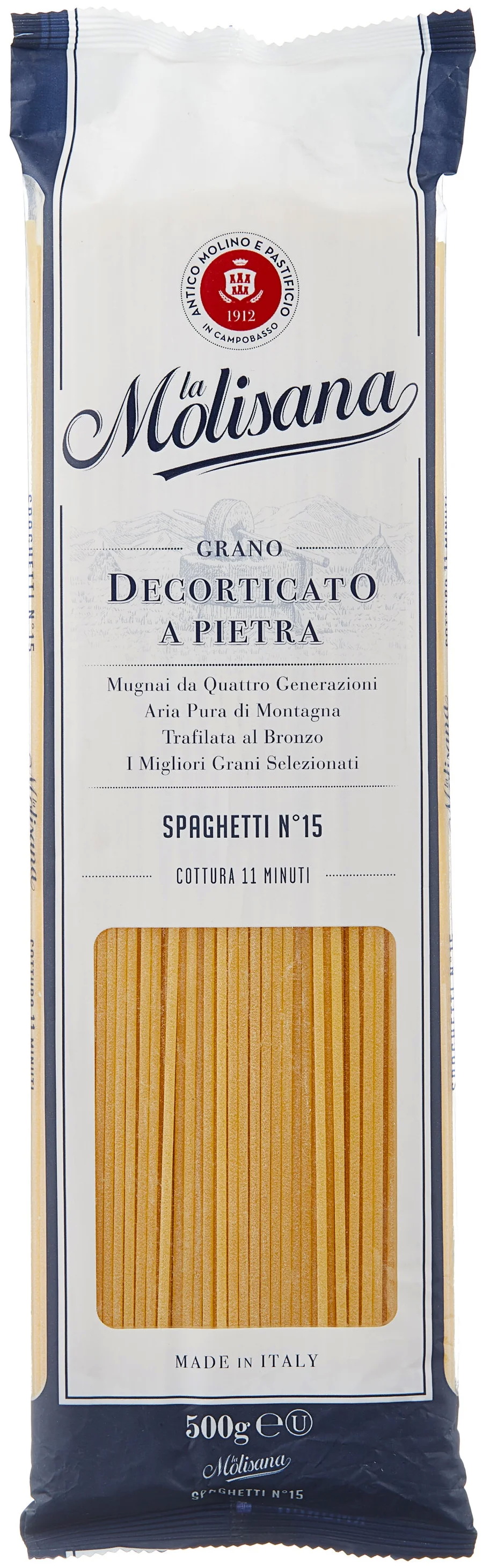 Макароны LA MOLISANA №15С Спагетти 500г