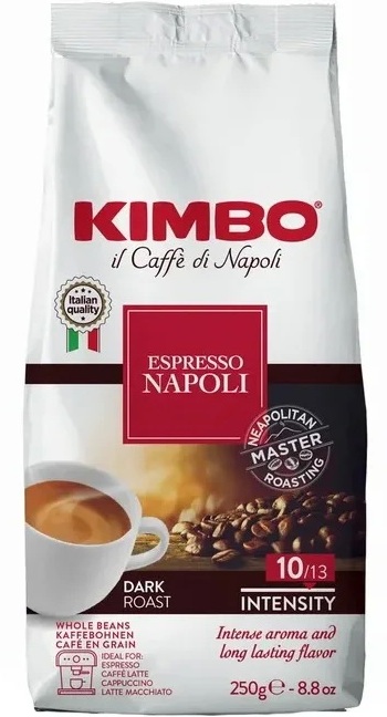 Кофе KIMBO зерно ESPRESSO NAPOLETANO 250г