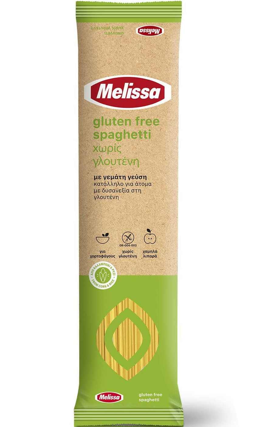 Паста MELISSA "Спагетти" без глютена 400г