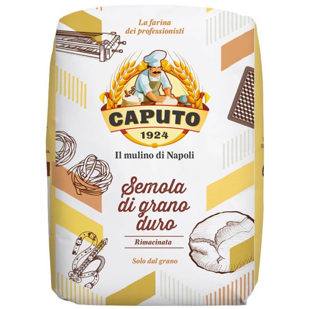 Мука Antimo CAPUTO Semola из твердых сортов пшеницы Римачината 5кг