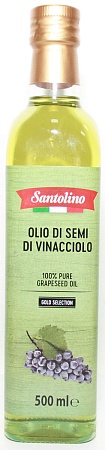 Масло SANTOLINO из виноградных косточек 500мл 