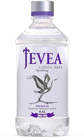 Вода JEVEA Premium газированная 500мл 