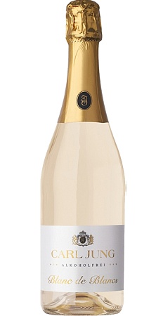 Шампанское CARL JUNG Blanc De Blanc белое полусухое безалкогольное 750мл 