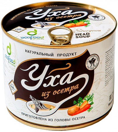 Суп ECOFOOD Уха из осетра 500г 