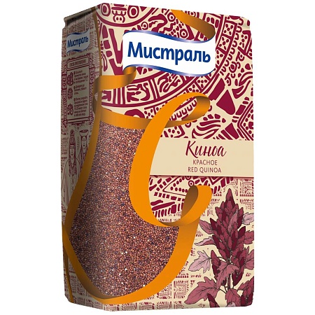 Зерна МИСТРАЛЬ Киноа красное 500г 