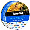 Паштет SETRA из тунца (содержание тунца 50%) 80г 