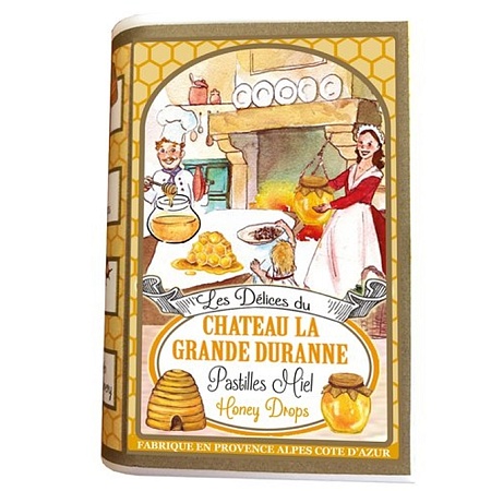 Леденцы Les DELICES du Chateau la Grande Duranne со вкусом мёда 35г 