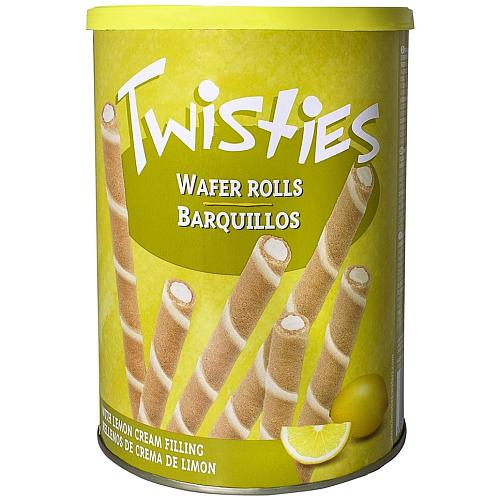 Вафли TWISTIES с лимонным кремом 400г Вафли TWISTIES с лимонным кремом 400г