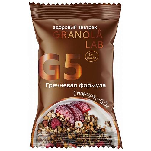 Гранола-мюсли Granola.Lab "Гречневая формула" Granola G5 60г Гранола-мюсли Granola.Lab "Гречневая формула" Granola G5 60г