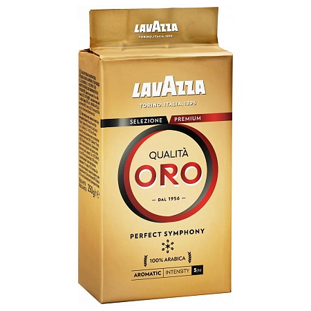 Кофе LAVAZZA Qualita Oro молотый 250г 