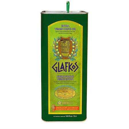 Масло оливковое GLAFKOS EVOO AC &lt; 0,1-0,8 5л 