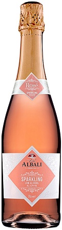 Шампанское VINA ALBALI Sparkling Rose розовое сухое 750мл 