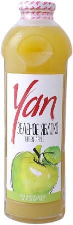Нектар YAN из зеленого яблока 930мл 