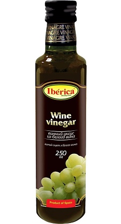 Уксус IBERICA винный белый 250мл 