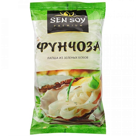Лапша SENSOY Премиум Фунчоза 180г 