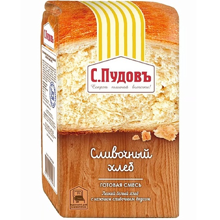 Смесь С.Пудовъ Сливочный хлеб 500г 