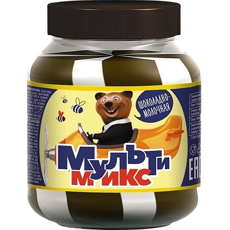Паста МУЛЬТИМИКС Шоколадно-молочная 330г 