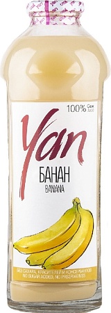 Сок YAN Банановый восстановленный 930мл 