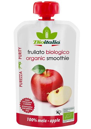 Пюре BIOITALIA из яблока (смузи) 120г Пюре BIOITALIA из яблока (смузи) 120г
