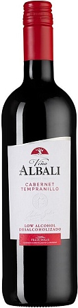 Вино VINA ALBALI Cabernet Tempranillo красное полусухое 750мл 