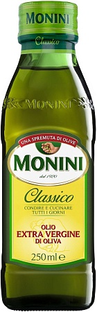 Масло MONINI оливковое Classico Extra Virgin 250мл 