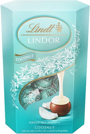 Конфеты LINDT LINDOR Кокос 200г 