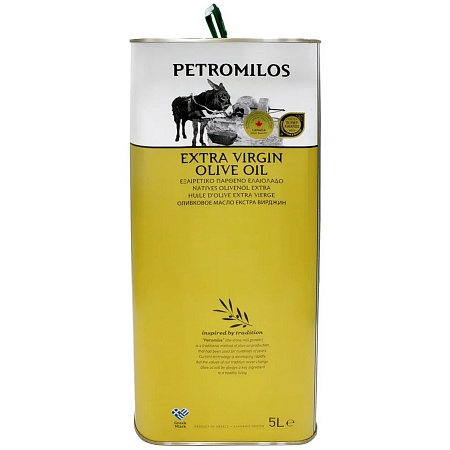 Масло PETROMILOS EVOO AC 0,5 оливковое 5л 