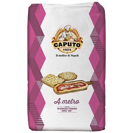 Мука Antimo CAPUTO A Metro из мягких сортов пшеницы Пицца а метро &quot;00&quot; 25кг 