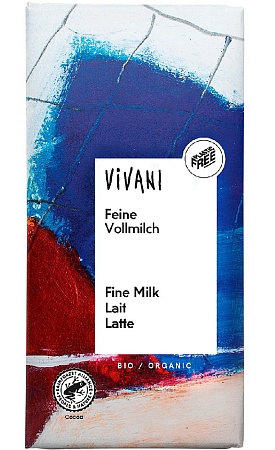 Шоколад VIVANI Organic молочный 100г 