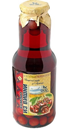 Компот ECOFOOD из вишни 1л 