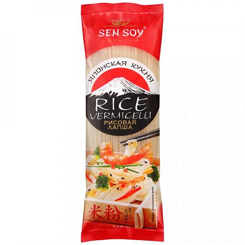 Лапша SENSOY рисовая RICE VERMICELLI 300г  Лапша SENSOY рисовая RICE VERMICELLI 300г