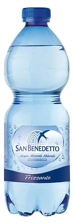 Вода San Benedetto минеральная газированная 500мл 