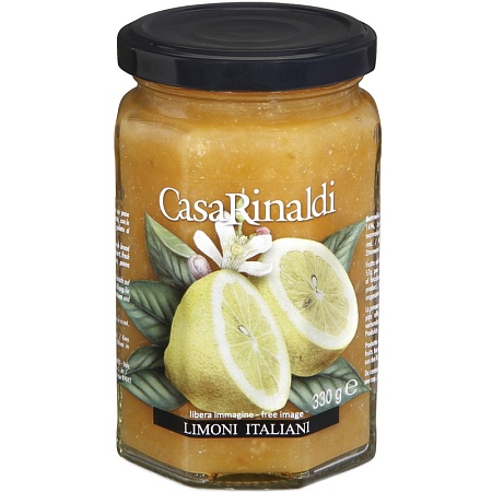 Конфитюр CASA RINALDI из Лимонов 330г 