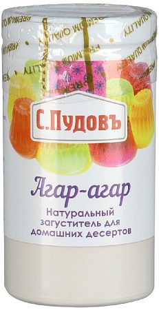 Агар-Агар С.Пудовъ пищевой 40г 