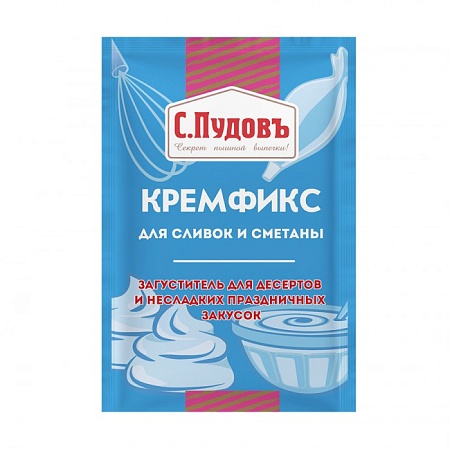 Загуститель С.Пудовъ (Кремфикс) для сливок и сметаны 8г 