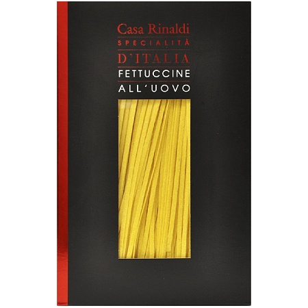Паста CASA RINALDI яичная Феттуччини лапша 250г 