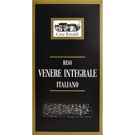 Рис CASA RINALDI Venere integrale шелушёный не полированный 500г 
