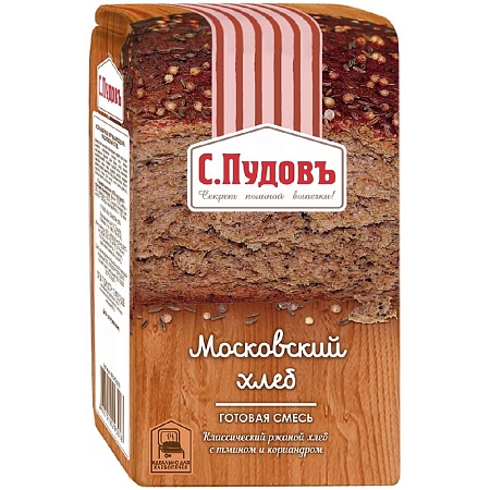 Смесь С.Пудовъ Московский хлеб 500г 
